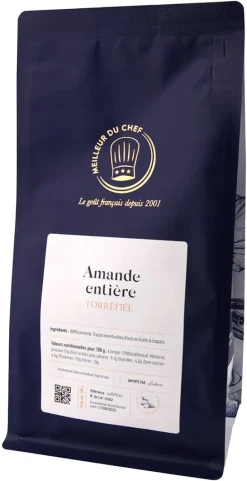 Amande entière torréfiée 500 g Lubeca