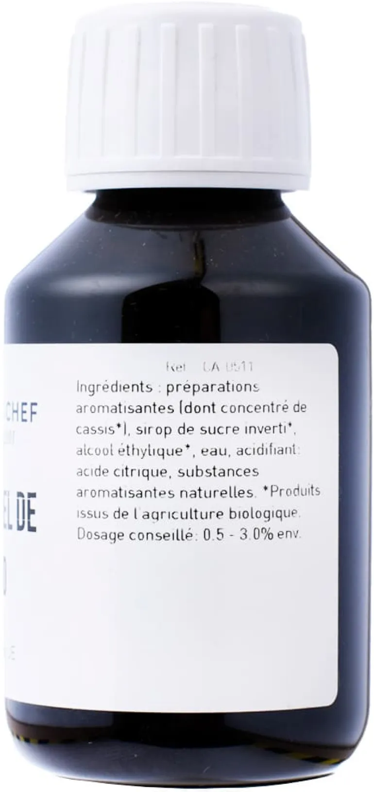 Arôme Bio cassis hydrosoluble 58 ml Selectarôme