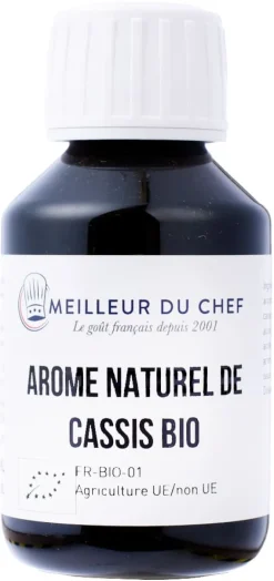 Arôme Bio cassis hydrosoluble 1 litre Selectarôme