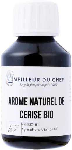 Arôme Bio cerise hydrosoluble 1 litre Selectarôme