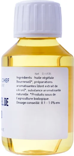 Arôme Bio citron liposoluble 58 ml Selectarôme