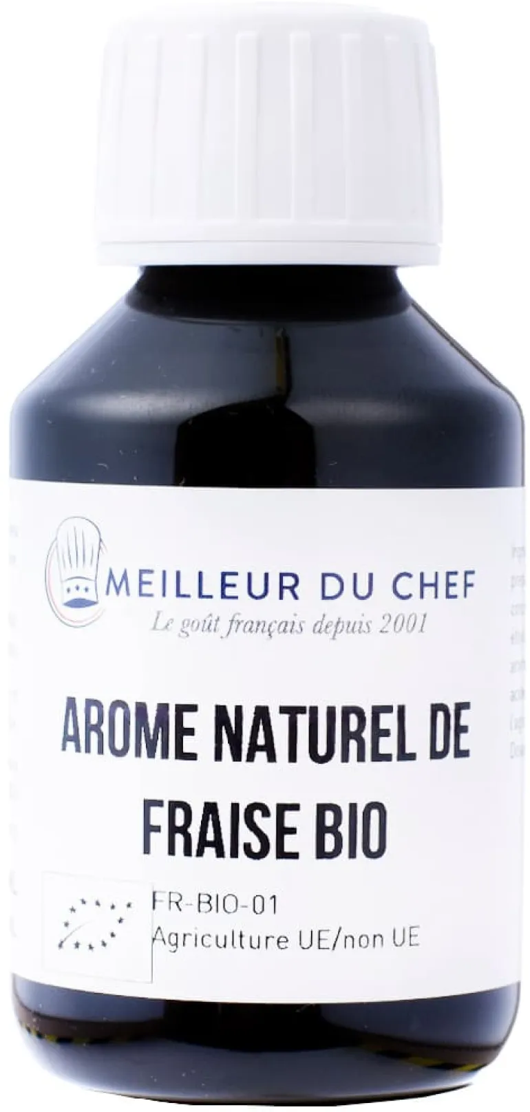 Arôme Bio fraise hydrosoluble 115 ml Selectarôme