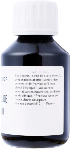 Arôme Bio framboise hydrosoluble 115 ml Selectarôme