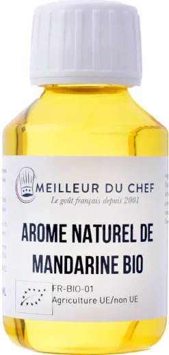 Arôme Bio mandarine liposoluble 58 ml Selectarôme