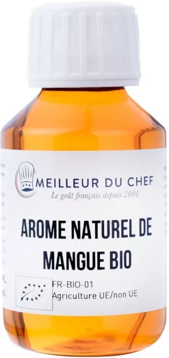 Arôme Bio mangue hydrosoluble 1 litre Selectarôme
