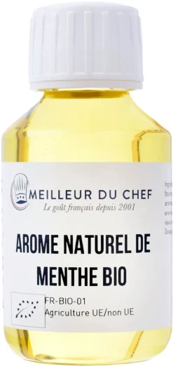 Arôme Bio menthe hydrosoluble 115 ml Selectarôme