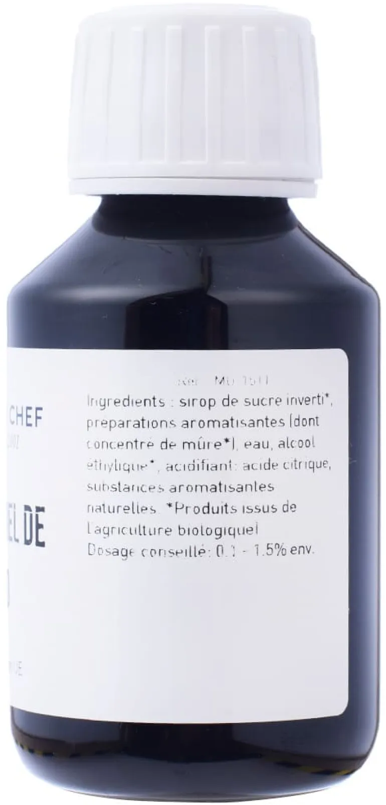 Arôme Bio mûre hydrosoluble 1 litre Selectarôme