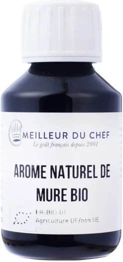 Arôme Bio mûre hydrosoluble 115 ml Selectarôme