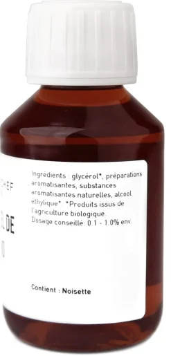 Arôme Bio noisette hydrosoluble 115 ml Selectarôme