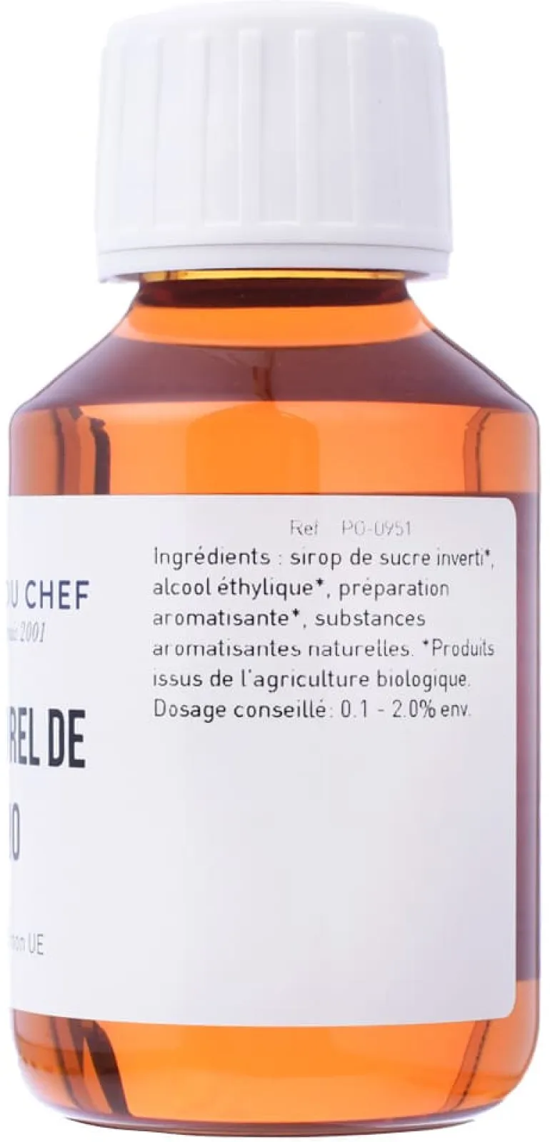 Arôme Bio poire hydrosoluble 58 ml Selectarôme