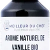 Arôme Bio vanille hydrosoluble 115 ml Selectarôme