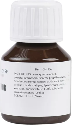 Arôme chocolat noir gourmet hydrosoluble 1 litre Selectarôme