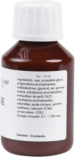 Arôme crabe hydrosoluble 58 ml Selectarôme