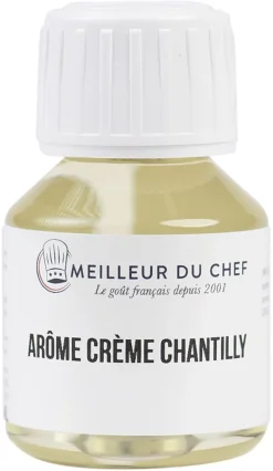 Arôme crème chantilly hydrosoluble 1 litre Selectarôme