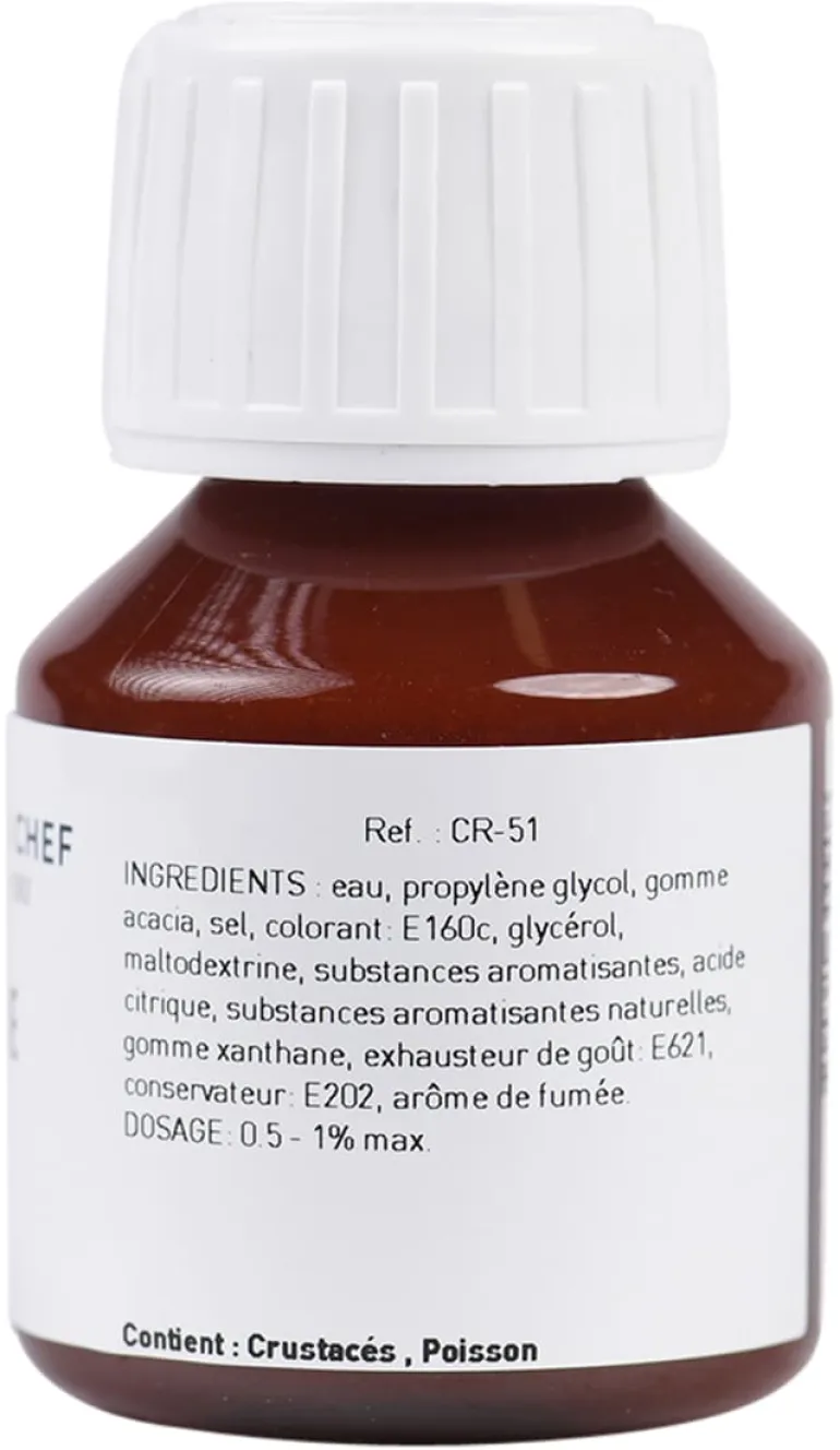 Arôme crustacé (fumet) hydrosoluble 500 ml Selectarôme