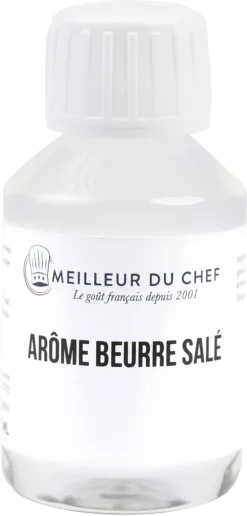 Arôme naturel beurre salé hydrosoluble 58 ml Selectarôme