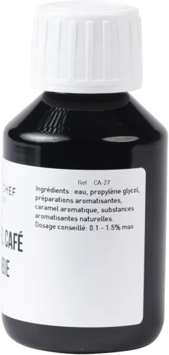 Arôme naturel café note Colombie hydrosoluble 1 litre Selectarôme