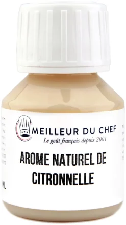 Arôme naturel citronnelle hydrosoluble 1 litre Selectarôme