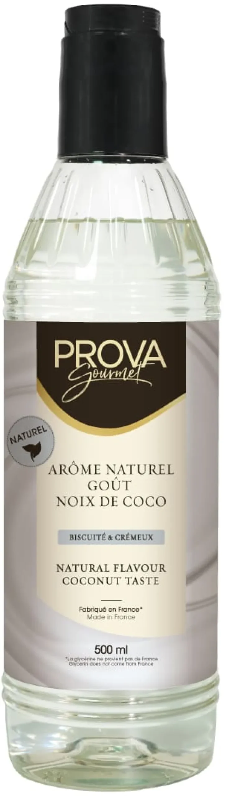 Arôme naturel Coco 500 ml Prova Gourmet
