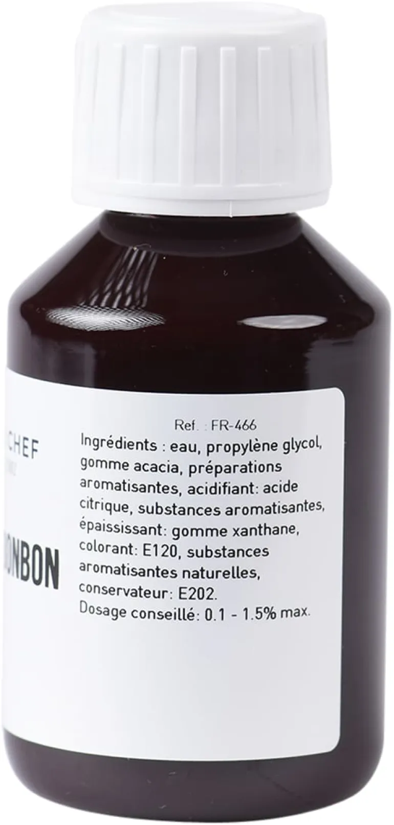 Arôme naturel fraise bonbon hydrosoluble 500 ml Selectarôme
