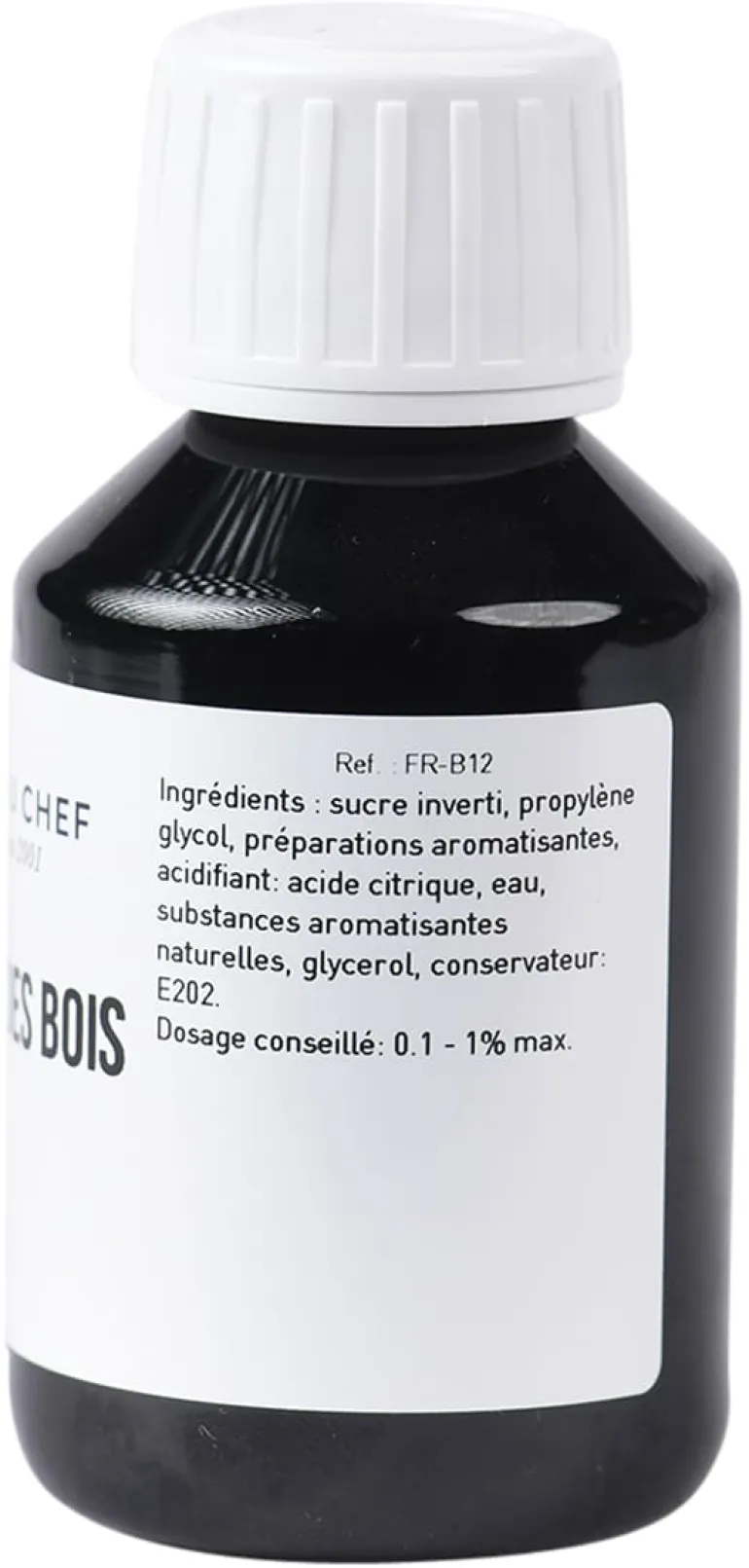 Arôme naturel fraise des bois hydrosoluble 500 ml Selectarôme