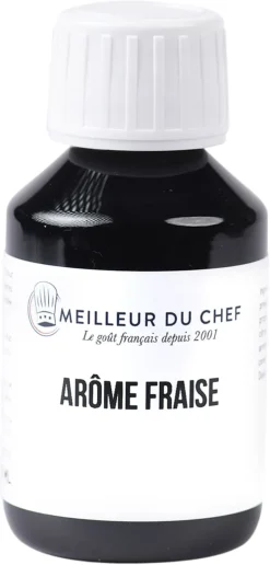 Arôme naturel fraise hydrosoluble 1 litre Selectarôme