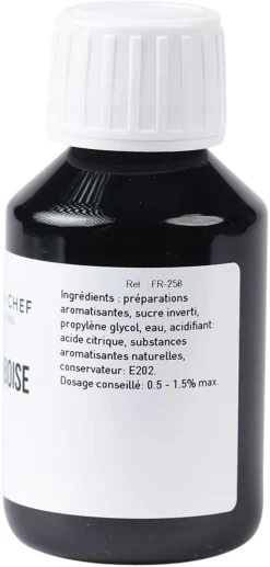 Arôme naturel framboise hydrosoluble 115 ml Selectarôme