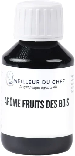 Arôme naturel fruits des bois hydrosoluble 500 ml Selectarôme