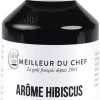 Arôme naturel hibiscus hydrosoluble 500 ml Selectarôme