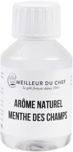 Arôme naturel menthe des champs (forte) hydrosoluble 115 ml Selectarôme