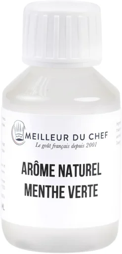 Arôme naturel menthe verte hydrosoluble 58 ml Selectarôme