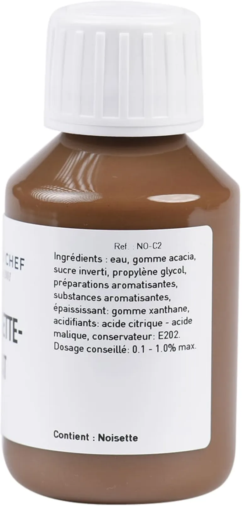 Arôme naturel noisette chocolat hydrosoluble 1 litre Selectarôme