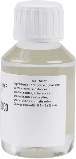 Arôme naturel noix de coco hydrosoluble 115 ml Selectarôme