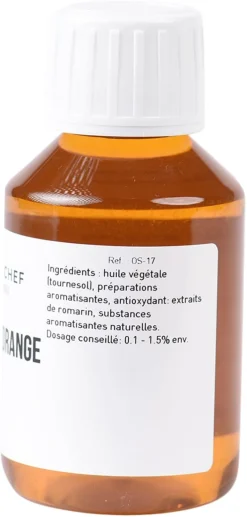 Arôme naturel orange sanguine liposoluble 115 ml Selectarôme