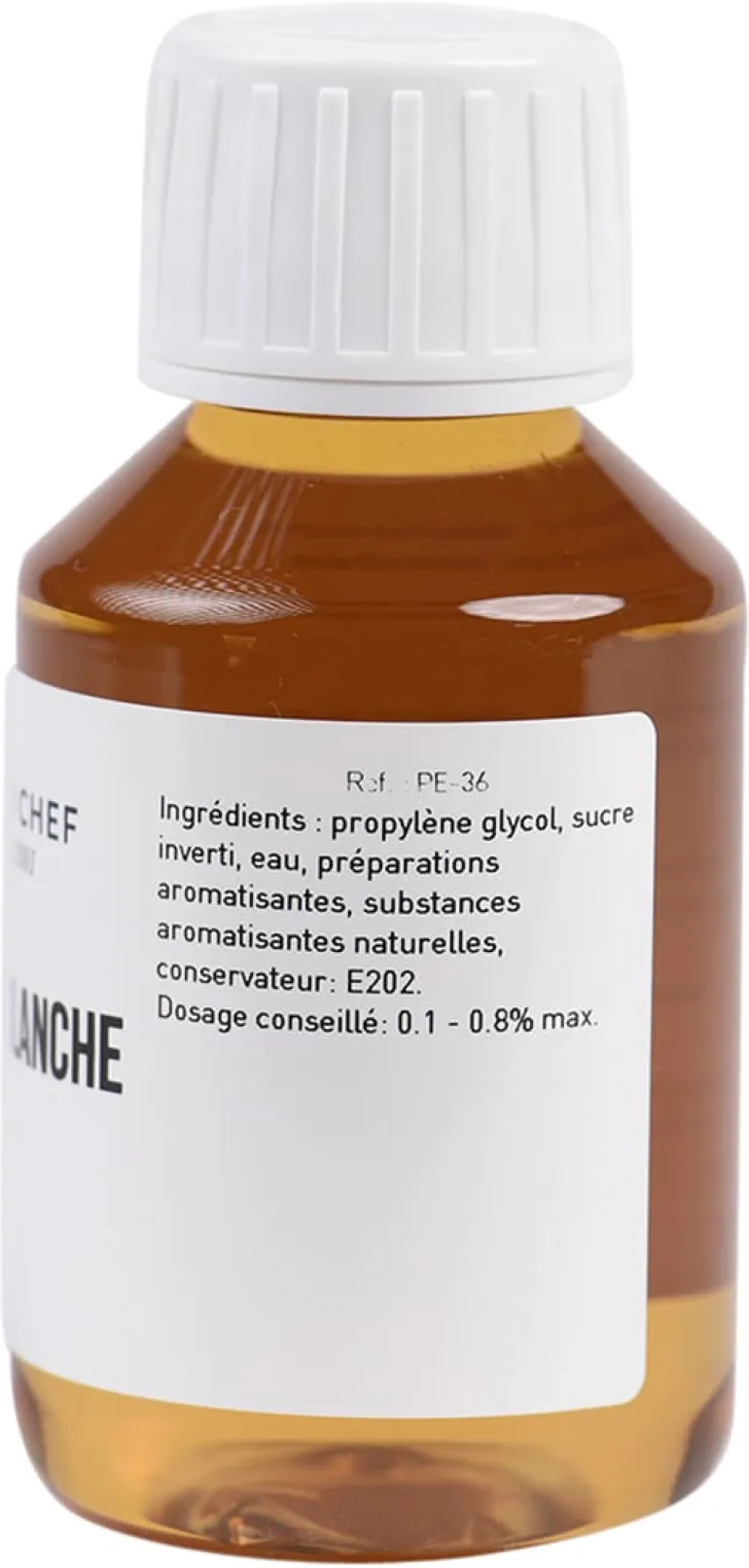 Arôme naturel pêche blanche hydrosoluble 500 ml Selectarôme