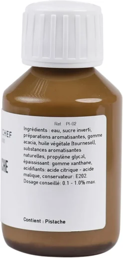 Arôme naturel pistache hydrosoluble 115 ml Selectarôme