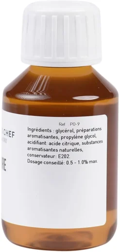 Arôme naturel poire hydrosoluble 58 ml Selectarôme