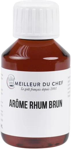 Arôme naturel rhum brun hydrosoluble 500 ml Selectarôme