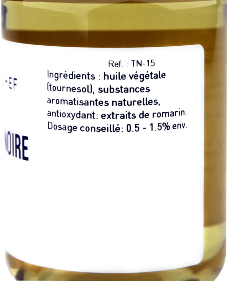 Arôme naturel truffe noire d'été liposoluble 1 litre Selectarôme