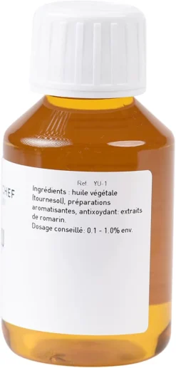 Arôme naturel yuzu Hydrosoluble 500 ml Selectarôme