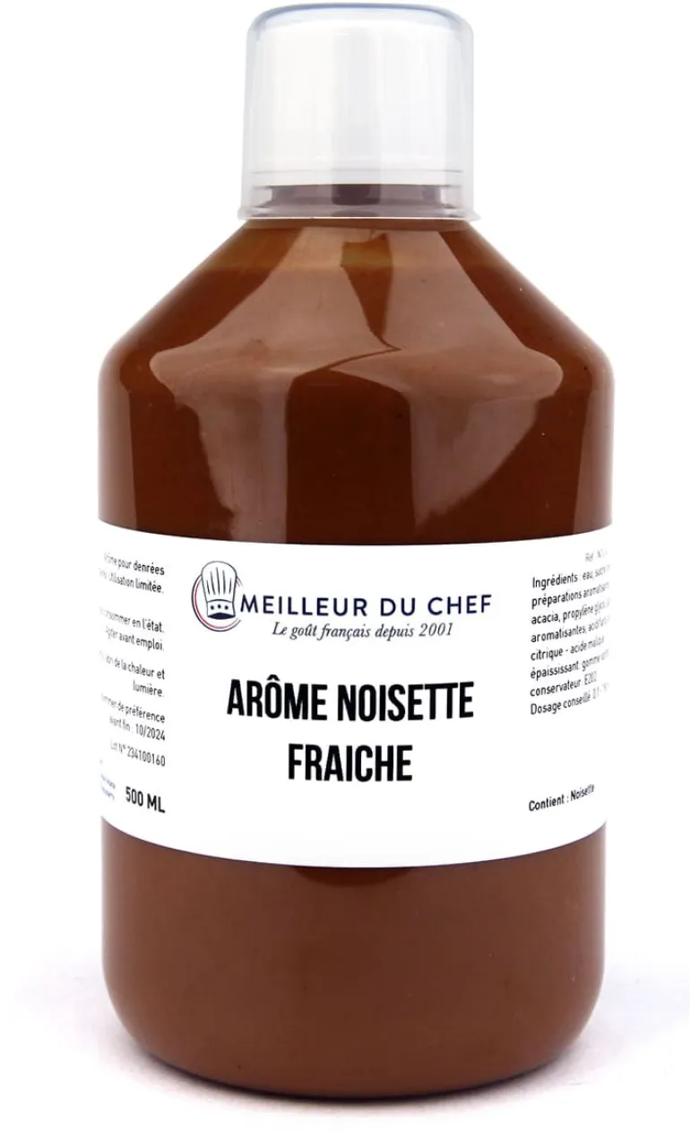 Arôme noisette fraîche hydrosoluble 500 ml Selectarôme