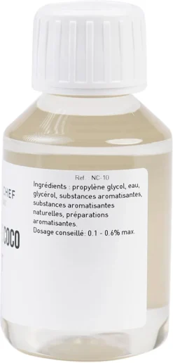 Arôme noix de coco note (lait) hydrosoluble 58 ml Selectarôme