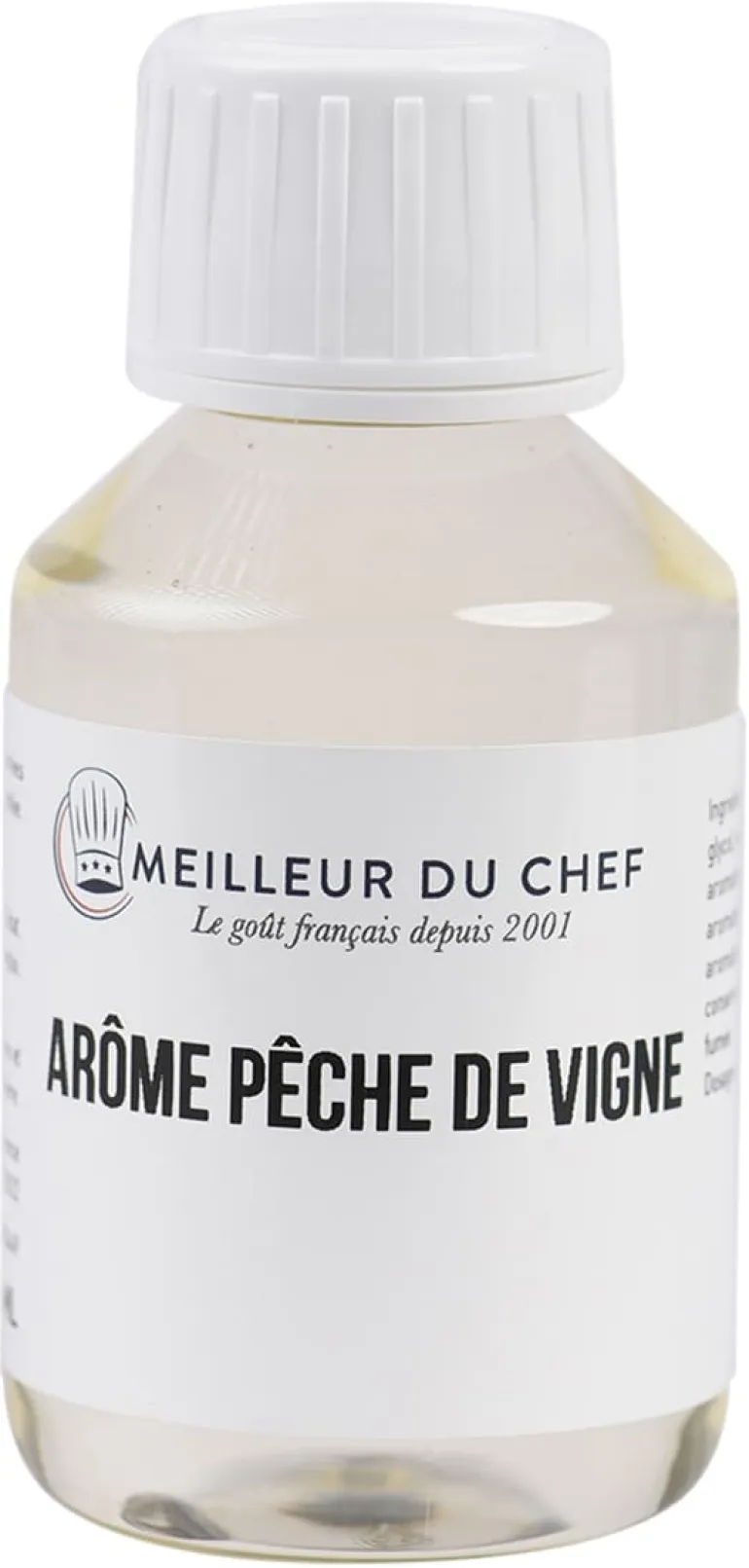Arôme pêche de vigne hydrosoluble 500 ml Selectarôme