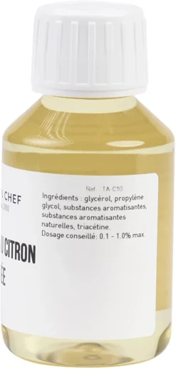 Arôme tarte citron meringuée hydrosoluble 115 ml Selectarôme