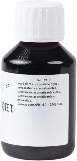 Arôme vanille note tahiti hydrosoluble 1 litre Selectarôme