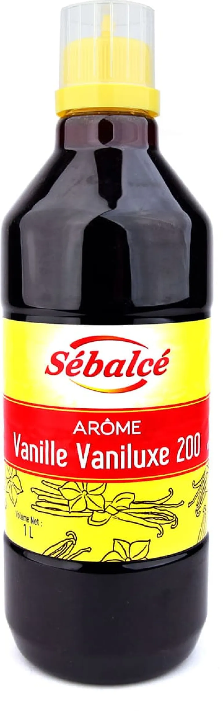 Arôme vanille Vaniluxe 200 hydrosoluble 1 litre Sébalcé