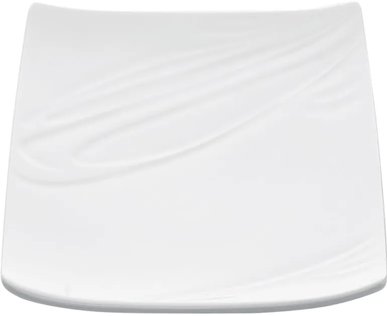 Assiette plate carrée FOOD'JI 26 x 26 cm