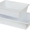Bac alimentaire rectangulaire creux Bac 50 x 34