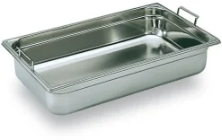 Bac gastronorme avec poignées escamotables GN 1/1 - Ht 15 cm Matfer