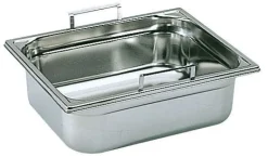Bac gastronorme avec poignées escamotables GN 1/2 - Ht 10 cm Matfer